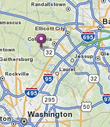 map of Clarksville