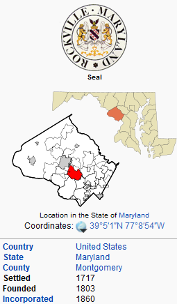 Rockville Map Image